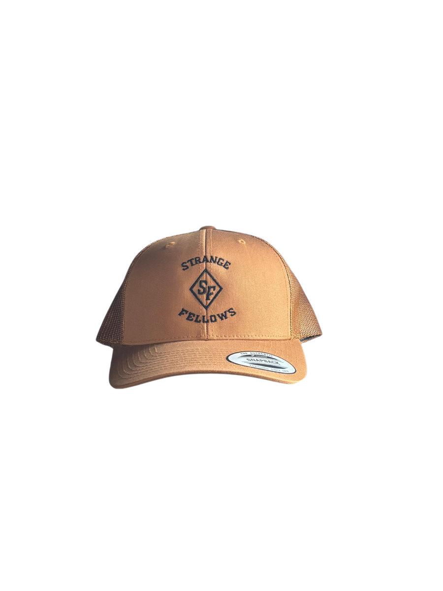 ★ADERERROR★ Tringker camp cap Beige Camping Logo Beige Trucker - Wild Spirit | Hatstorecanada.com