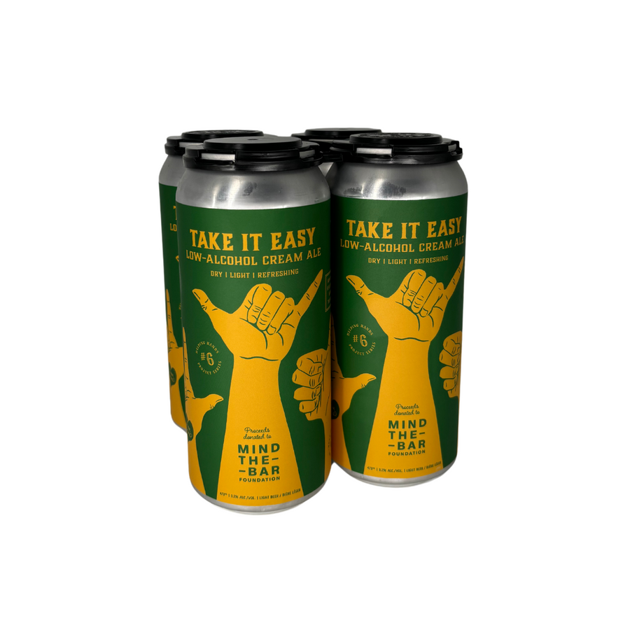 TAKE IT EASY - HELPING HANDS NO. 6 | Cream Ale 4x473ml cans