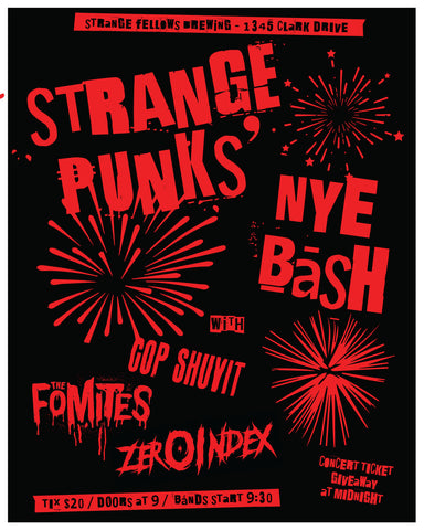 STRANGE PUNKS NYE BASH