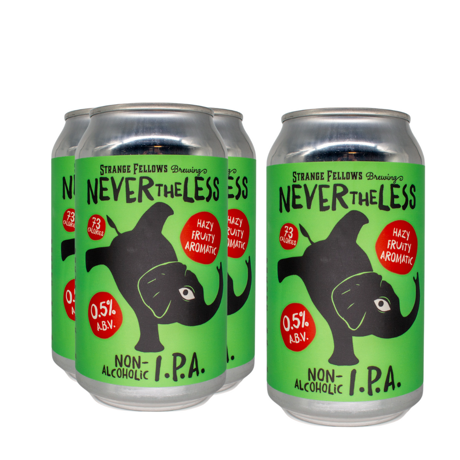 NEVERTHELESS | Non-Alcoholic I.P.A 4x355ml cans