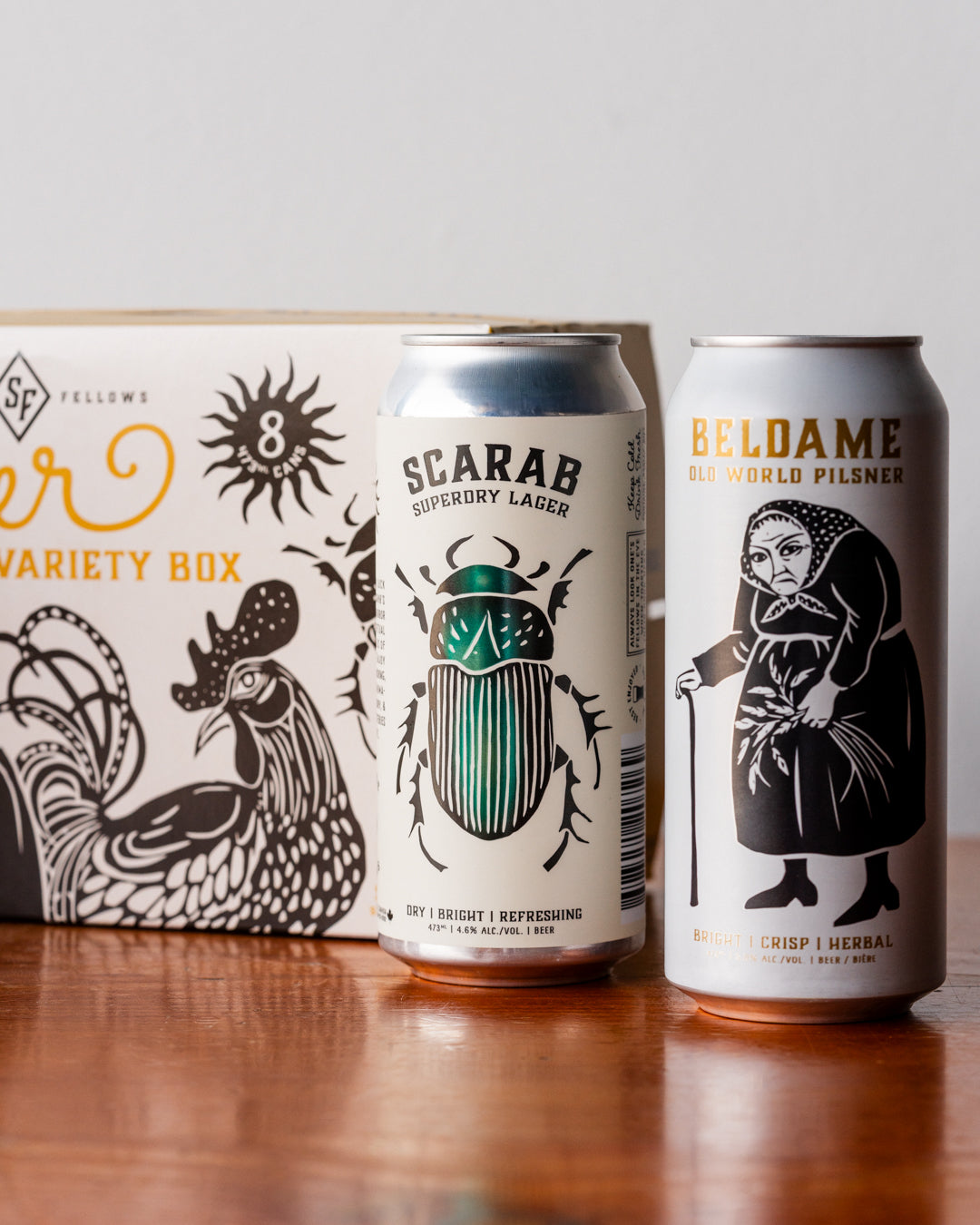 MIXED LAGER BOX | Assorted Lager 8x473ml cans