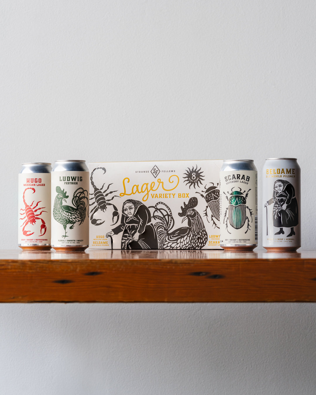 MIXED LAGER BOX | Assorted Lager 8x473ml cans