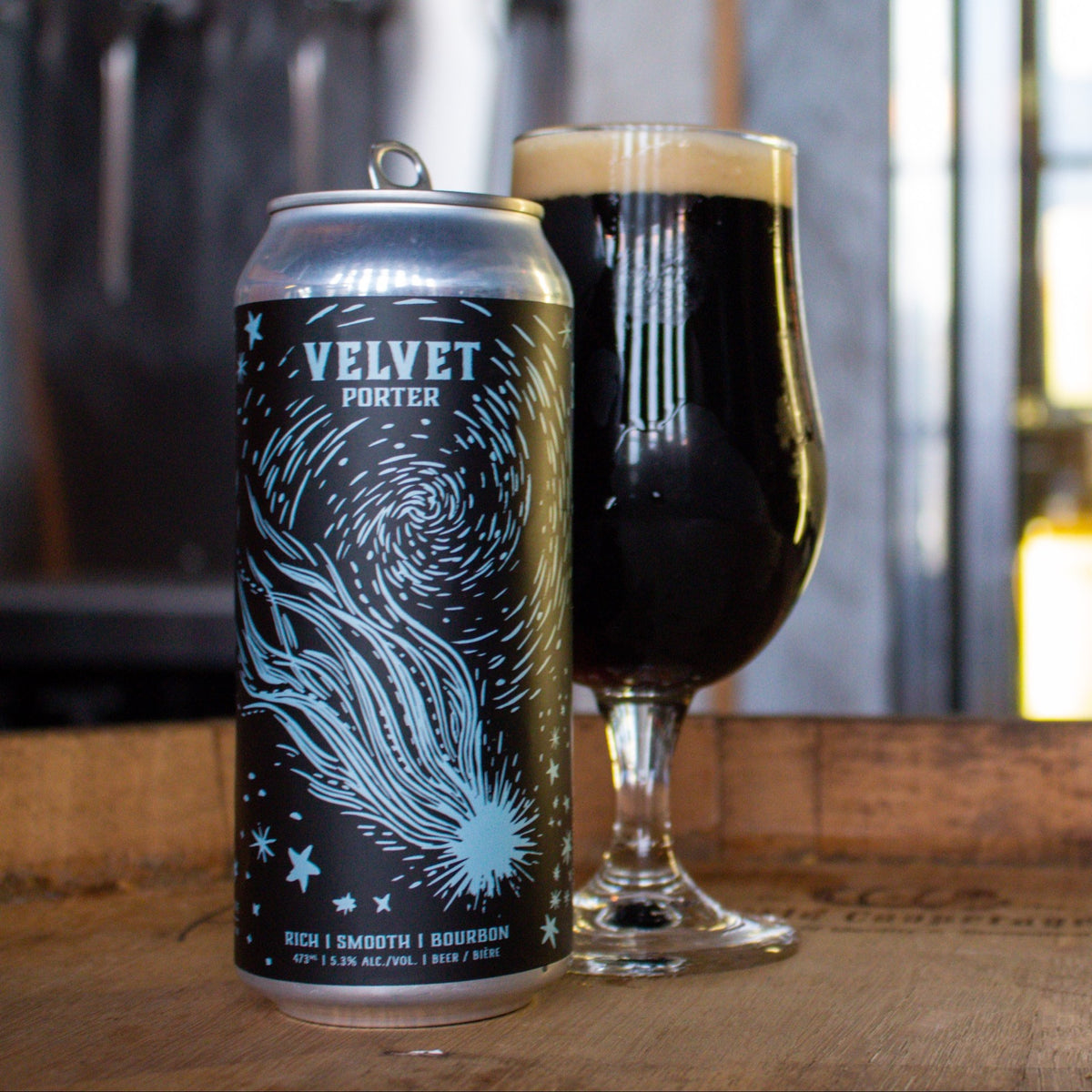 VELVET | Bourbon Barrel-Aged Porter 4x473ml cans