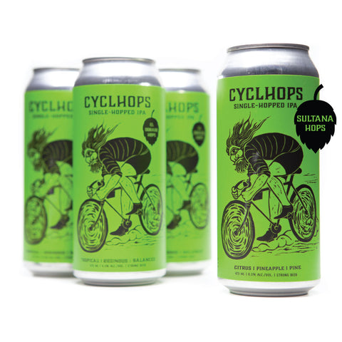 CYCLHOPS NELSON SAUVIN | Single Hopped I.P.A. 4x473ml cans