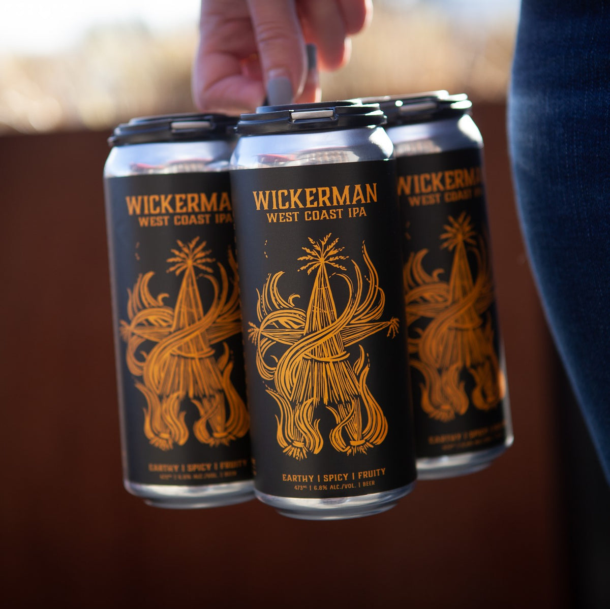 WICKERMAN | West-Coast I.P.A. 4x473ml cans